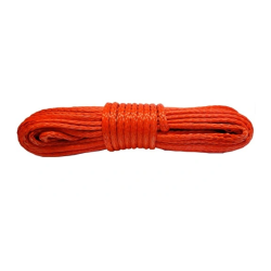 Synthetické lano pro navijáky 10 mm x 24 m červené