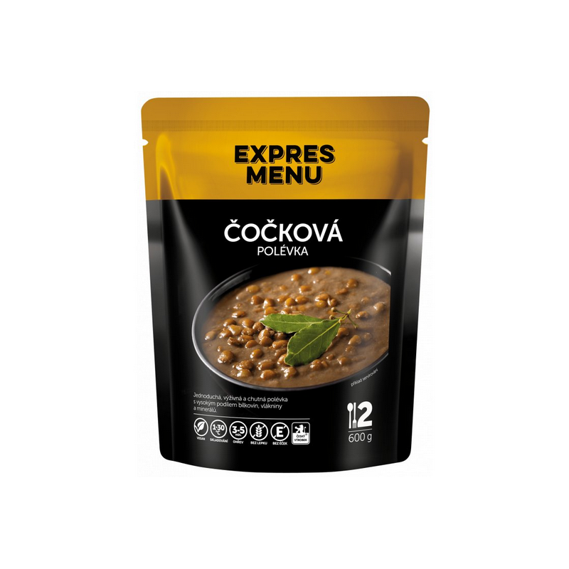 Čočková polévka (2 porce)