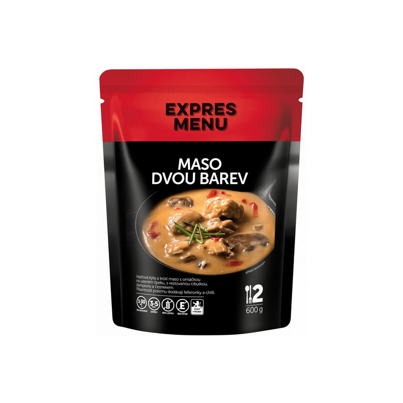 Maso dvou barev (2 porce)