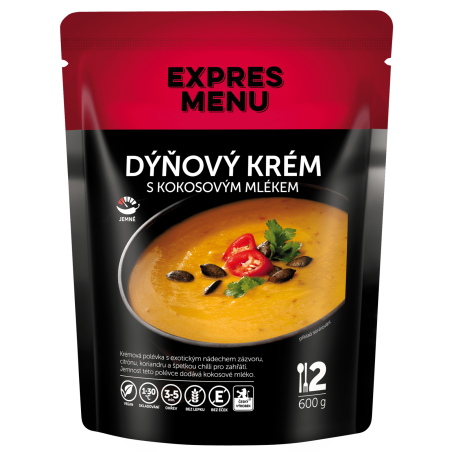 Dýňový krém s kokosovým mlékem (2 porce) - 600 g
