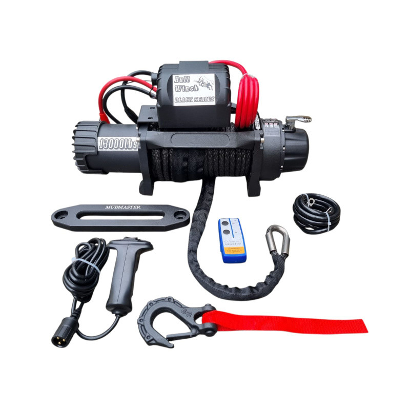Naviják se syntetickým lanem BullWinch 13000 lbs