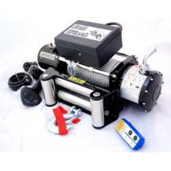 Naviják s ocelovým lanem...