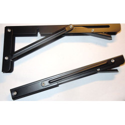 Sklopný držák stolu nebo police 240x100mm (2 kusy)