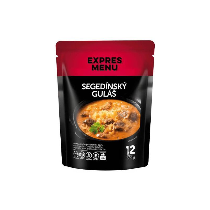 Segedínský guláš (2 porce)