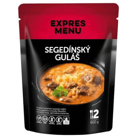 Segedínský guláš (2 porce)